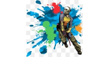 Paintball with Dad