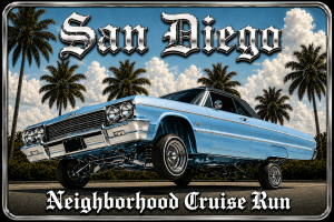 San Diego Neighborhood Cruise Run