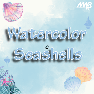Watercolor Seashells