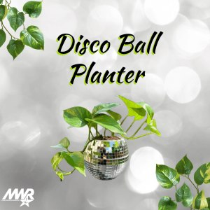 Disco Ball Planter